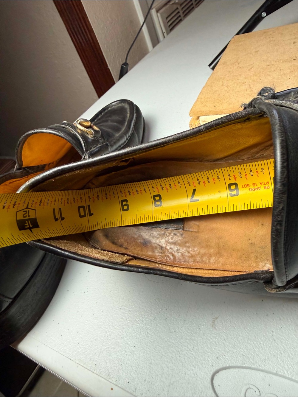 Vintage Gucci Early Tom Ford Era Horsebit Loafers Shoes see measurements - Picture 12 of 16